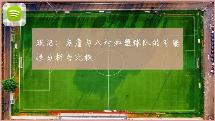 狼记：老詹与八村加盟球队的可能性分析与比较